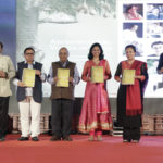 (L to R) Ar. Qazi M. Arif (Gen Secretary, Institute of Architects, Bangladesh), Ar. Sagarendra Mohapatra (Chairperson, Odisha Chapter of IIA), Prof Jit K. Gupta (National Council Member, IIA), Ar. Apurva Bose Dutta, Ar. Anju Mallah Pradhan (Vice President, Society of Nepalese Architects), Ar. Lalichan Zacharias (Jt. Hon. Secretary, IIA)