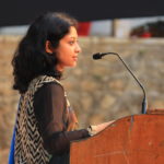 Ar. Apurva Bose Dutta addressing the audience