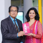 Ar. Apurva Bose Dutta (Co-Editor) with Dr.S.M. Bose (Editor) at the Book Launch