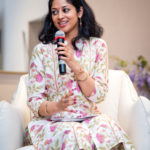 Moderating the Panel Discussion (Pic courtesy: Simply Sofas)