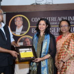Being Felicitated by Ar. Habeeb Khan, President - COA