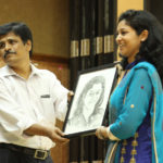 Being felicitated by NIT Trichy