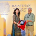 Being Felicitated by IIA-Rajasthan Chapter