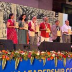 (L to R): Ar. Ranee M L Vadamuthu (IIA Jt. Hon. Secretary), Ar. Apurva Bose Dutta, Ar. Vilas Avachat (IIA President), Ar. B. Sudhir (IIA Hon. Treasurer), Ar. Akshar Beuria (IIA Jt. Hon. Secretary), and Ar. Sandeep Bawdekar (IIA Jt. Hon. Secretary), unveil the book