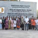 Workshop participants with Apurva, Dr Srinivas Daketi (HOD), and Faculty coordinators
