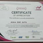 Certificate of Appreciation