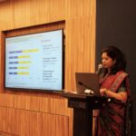 Delivering the Inaugural Address (Picture Courtesy: RV University)