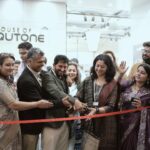 Apurva inaugurating the exhibition